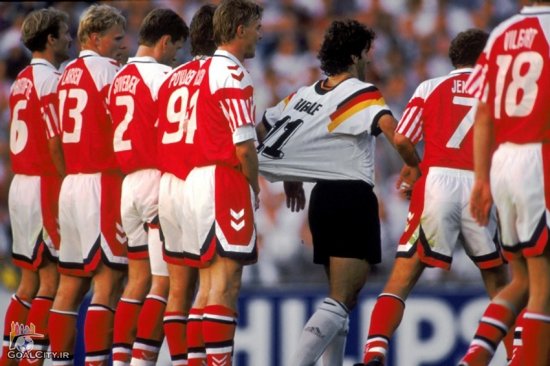 خلاصه بازی دانمارک آلمان در فینال یورو 1992 - سوئد