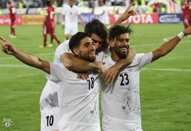 دانلود گلها و هایلایت بازی ایران قطر در مقدماتی جام جهانی 2018 روسیه