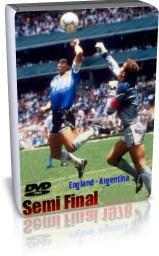 آرژانتین 2 - 1 انگلیس -یک چهارم 1986