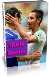 ایران 1 - 3 بوسنی (جام جهانی 2014)